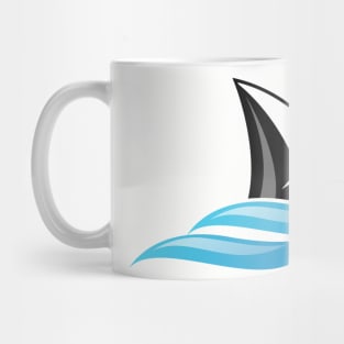 Large Shark Logo Mug